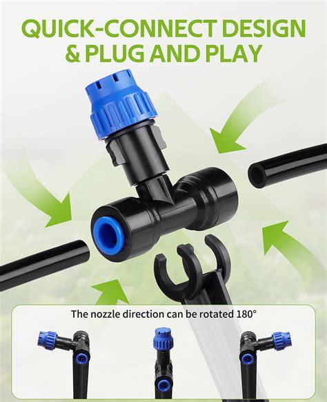 Snapklik Ft Garden Watering System Drip Irrigation Kits For