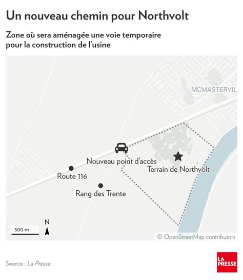 Chemin Temporaire Pour Lusine De Northvolt Au Tour Des Pi Tons Et