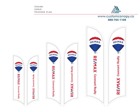 Remax Covenant Realty Feather Flags