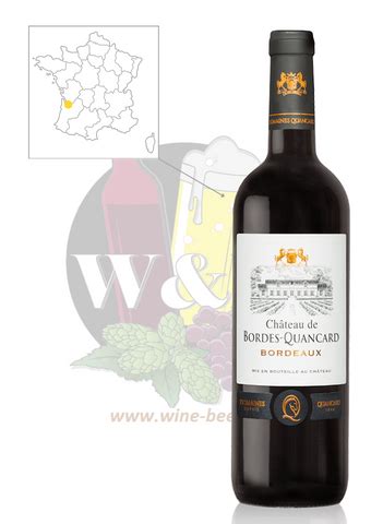 AOC Bordeaux Château de Bordes Quancard Vin rouge Cheval Quancard