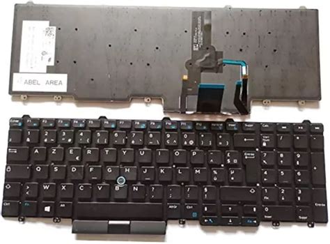 CLAVIER FRANÇAIS ORIGINAL DELL Latitude E5550 E5570 5580 5590 Rétro