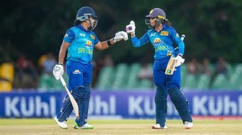 Sl Women Beat Tha Women Sl Women Won By 10 Wickets With 51 Balls Remaining