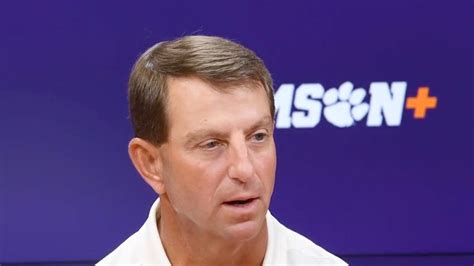 VIDEO: Clemson football coach Dabo Swinney breaks down playing FAU