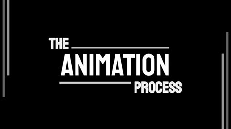 2D Animation Process