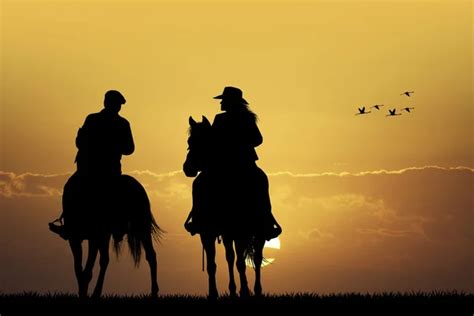 Couples horseback Stock Photos, Royalty Free Couples horseback Images ...