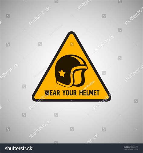 27,050 Wear helmet sign Images, Stock Photos & Vectors | Shutterstock