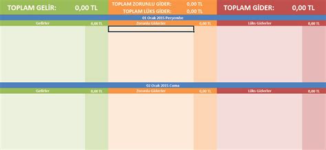 yillik gelir gider tablosu beyn