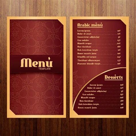 Hotel Menus Printing Service At Rs 100 Piece In Bengaluru Id 14978161191