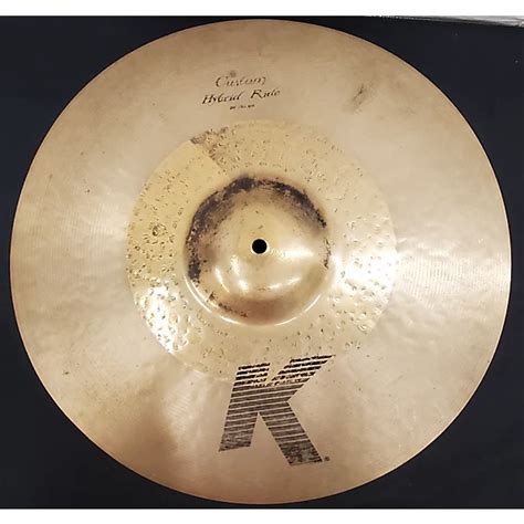 Used Zildjian 20in K Custom Hybrid Ride Cymbal Guitar Center