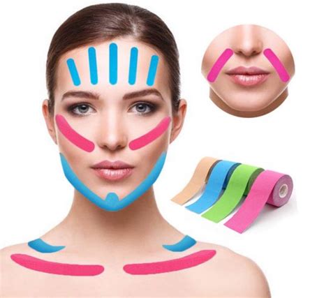 Muscle Therapy Tape Body Tape Kinesiology Tape Sports Tape Face Taping