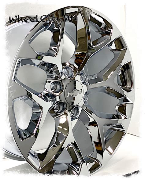 22 Inch Snowflake Chrome OE Replica Wheels Fits Chevy Express Van 1500