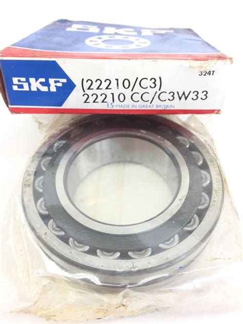 SKF 22210 CC C3 W33 SPHERICAL ROLLER BEARING A398