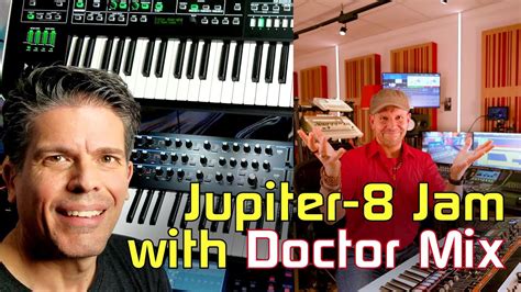 Jam With Doctormix JJJ Jupiter 8 Synthesizer Response YouTube