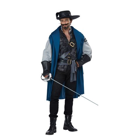 Deluxe Musketeer Mens Halloween Costume