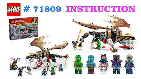 New LEGO Ninjago 71809 Egalt The Master Dragon YouTube