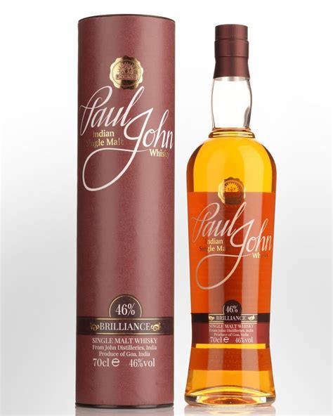 Paul John Brilliance Single Malt Indian Whisky 700ml Nicks Wine