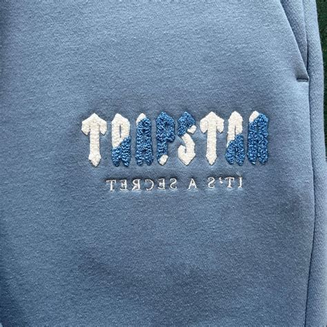 Conjunto De Ch Ndal Trapstar Azul Celeste Calzetshop