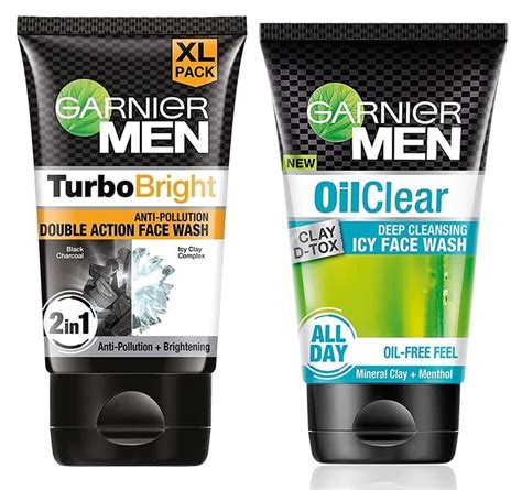 Garnier Men Face Wash Brightening Anti Pollution Turbobright