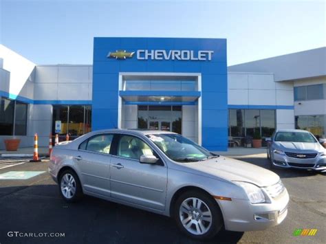 2007 Silver Birch Metallic Ford Fusion Sel V6 Awd 83836064 Photo 12 Car Color