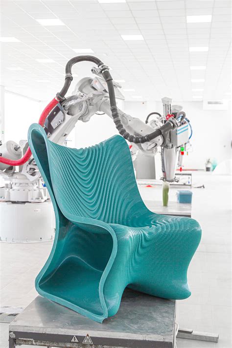 Mawj Is A 3d Printed Armchair That Explores The Possibilities Of