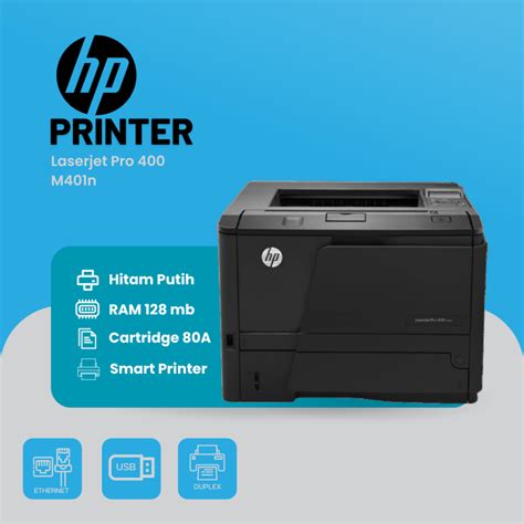 Jual Printer Hp Laserjet Pro 400 M401n Auto Duplex Shopee Indonesia