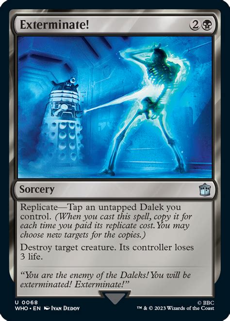 首次一窥magic The Gathering® Doctor Who™ 万智牌