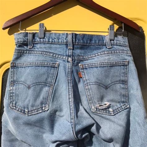 Vintage Levis Jeans 505 Patchwork 1970s Gem