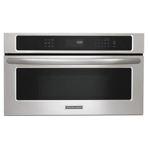 KitchenAid - KBHS109BSS - 1.4 cu. ft. 900-Watt 30" Built-in Microwave w ...