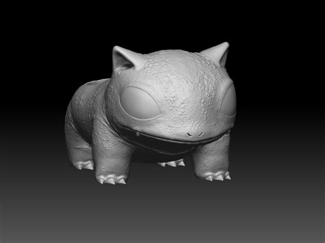 Archivo STL bulbizarre bulbasaur planterDiseño imprimible en 3D para