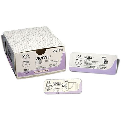 Suture Vicryl Rapide 2/0 W9390 Box 12