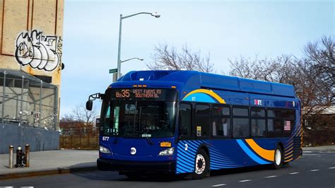 Mta New York City Bus New Flyer Xn On The Bx Youtube