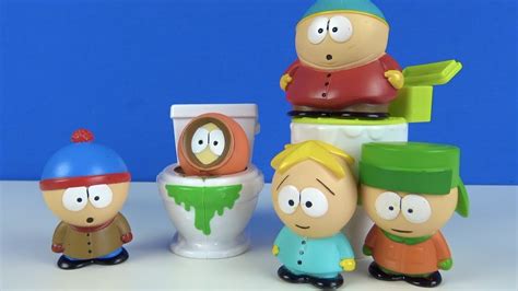 All New Episode Of South Park Toys Cartman Poops Kinetic Sand And Kenny