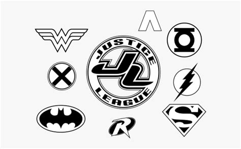 Premier League Clipart Logo - Justice League Logo Stencil , Free ...