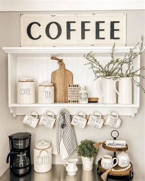 9 Idéias De Cantinho Do Café Inspire Se Nessas Decorações