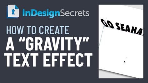 Indesign How To Create A Gravity Type Effect Video Tutorial Youtube