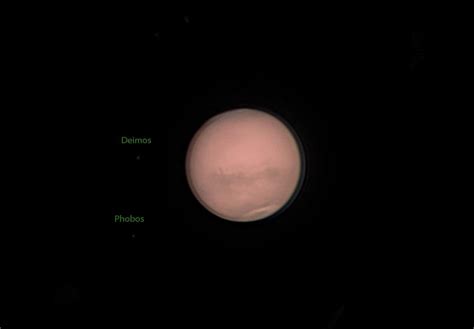 Mars + Deimos and Phobos : r/astrophotography