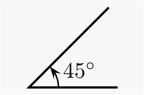 45 Degree Angle Png , Free Transparent Clipart - ClipartKey