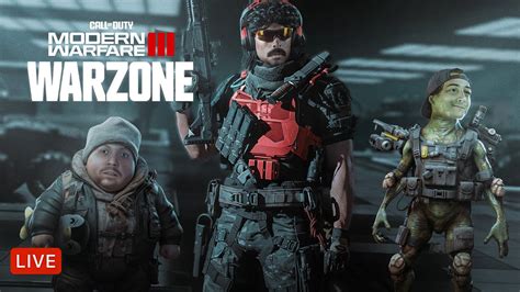 Live Dr Disrespect Warzone With Timmy And Cloak Youtube