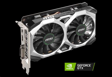 MSI GeForce GTX 1650 SUPER Video Card GTX 1650 Super Ventus XS OC ...