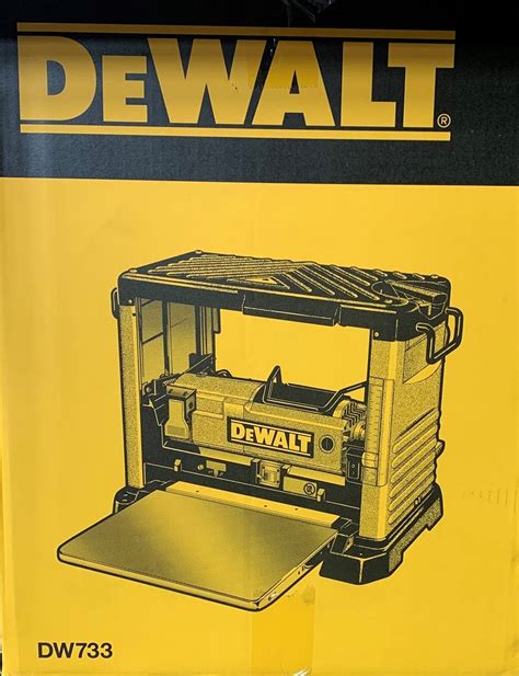 DeWalt DW733 QS Tragbarer Dickenhobel 1 800 Watt DeWalt