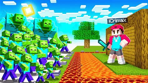 1000 ZOMBIES Gegen SICHERSTES HAUS In MINECRAFT YouTube