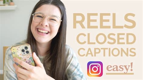 How To Add Closed Captions To Reels On Instagram YouTube