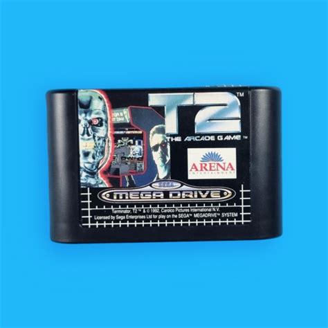 T2 Terminator 2 The Arcade Game Mega Drive