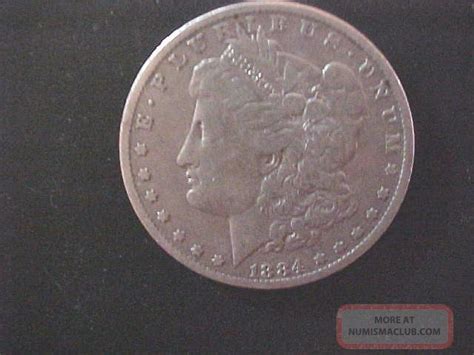 1884 O Morgan Silver Dollar