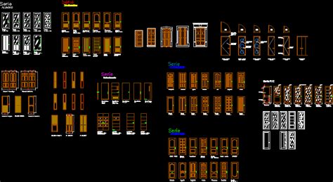 Puerta Corrediza En Autocad Librer A Cad