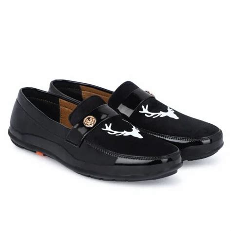 Black Men Loafer Shoes at Rs 210/pair in Agra | ID: 2849226100530