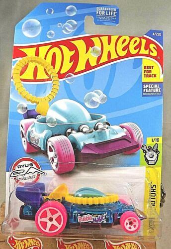 2022 Hot Wheels 4 Experimotors 110 Bubble Matic Trans Bluepurple Wpink Wheel 194735015313 Ebay