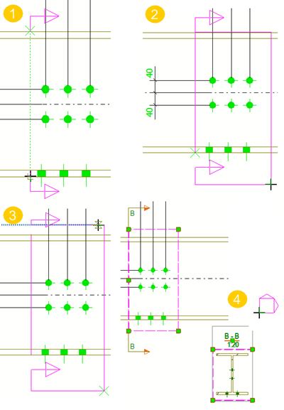 Création de vues dans des dessins Tekla User Assistance