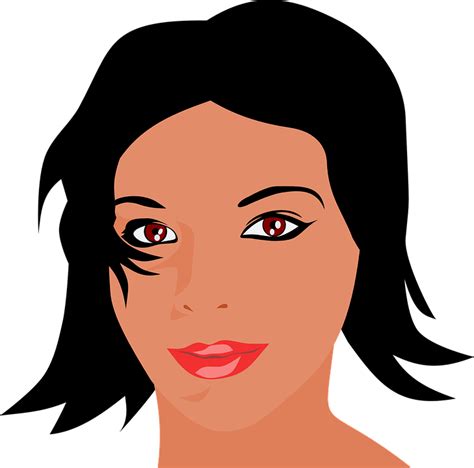 Download Woman, Beautiful, Face. Royalty-Free Vector Graphic - Pixabay