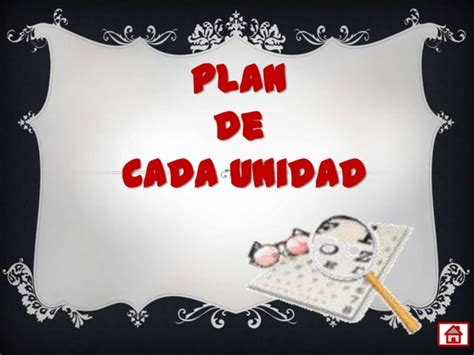 Plan De Cada Unidad Ppt